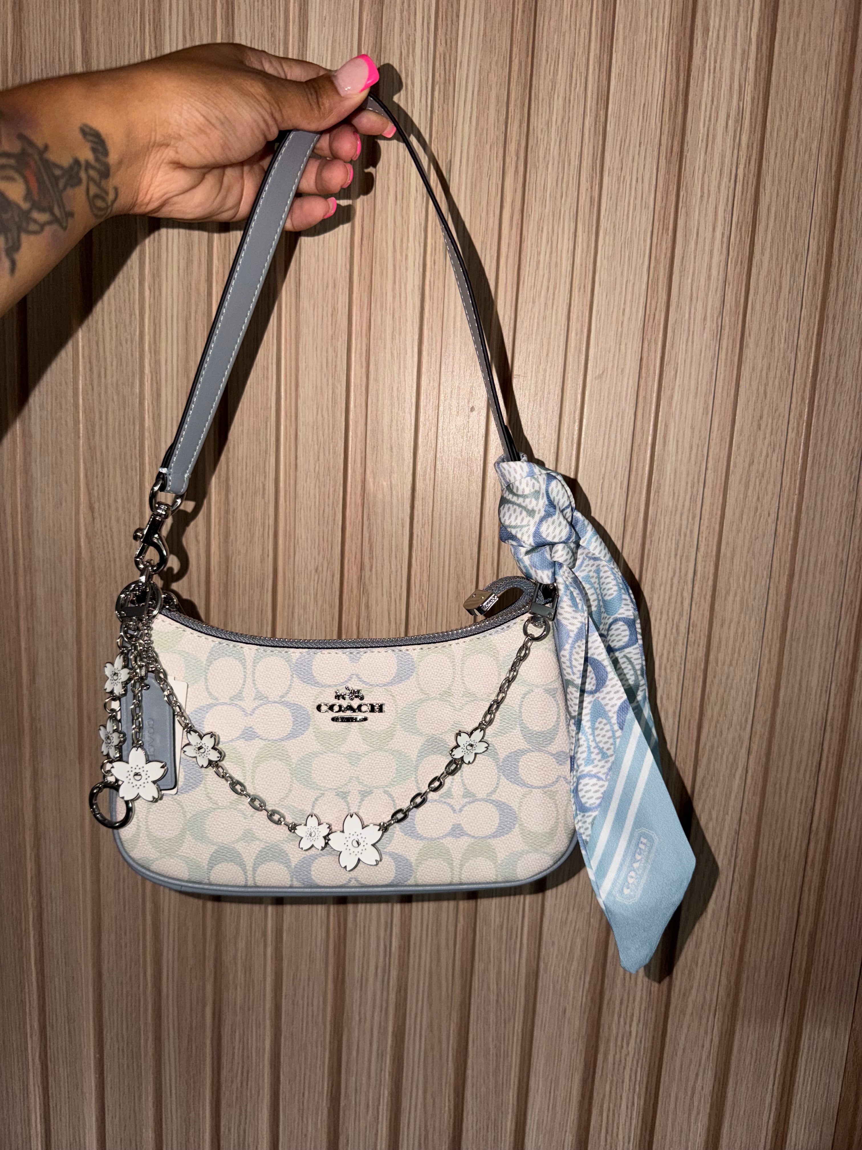 Sky Blue Shoulder Bag